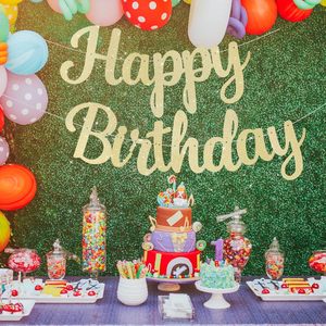 ป้ายกากเพชรแบบทำเองขนาด7นิ้วป้ายสุขสันต์วันเกิดสำหรับเด็กผู้ใหญ่ป้ายตกแต่งงานปาร์ตี้แบนเนอร์สุขสันต์วันเกิดแบบแขวน - Product Image 2