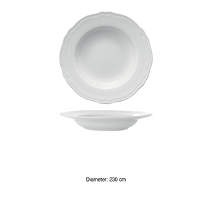 Assiette creuse Saturnia Praga 23 cm - Product Image 3