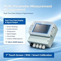 Analizador Inteligente de Calidad del Agua Multiparamétrico, Pantalla Táctil LCD de 7 Pulgadas, RS485, 4-20mA, Aprobado por CE, para Tratamiento de Aguas Residuales