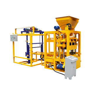 QTJ4-24 bê tông xi măng Máy làm gạch và gạch nhà máy máy móc - Product Image 3