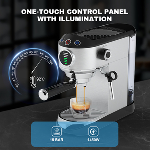 เครื่องชงกาแฟเอสเพรสโซกึ่งอัตโนมัติ 3 in 1 พร้อมเครื่องทำฟองนม - Product Image 3