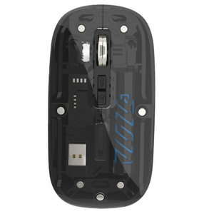 Mini Optical <b>Mouse</b> 2.4G Rechargeable 5 Buttons Dual Mode For Phone Tablet Both Hands Use - Product Image 5