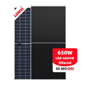 Pannelli Solari Longi Hi-Mo X10 <span class=keywords><strong>Scientist</strong></span> LR8-66HVD 640~665M per Uso Domestico e Commerciale, Bifacciali, Doppio Vetro, Monocristallini, 640W 650W 665W - Product Image 6