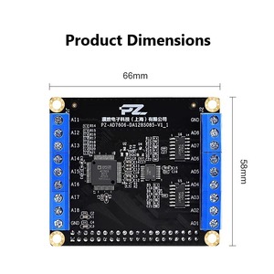 Module PZ7606 ADDA compatible avec les cartes et kits de développement ZYNQ MPSOC (7020/7035/7045/ZU4EV) et AD7606/AD7608 - Product Image 3