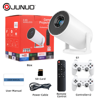 Projecteur domestique JUNUO, projecteur G1 portable, mini projecteur de jeu, 720P, 150 lumens ANSI, projecteur LCD compatible Android 4K