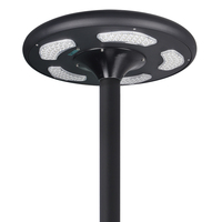 Lampadaire solaire UFO en aluminium IP65 pour extérieur, 30W 50W, rond, pour quartiers résidentiels, rues, parcs et sites touristiques