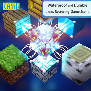 CAYI My World imán de bloque magnético creativo Diy juguetes magnéticos cubos juego de bloques de construcción rompecabezas 3D juguetes educativos para niños - Product Image 5