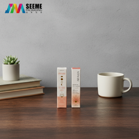 Boîtes d'emballage en carton pour cosmétiques (brillant à lèvres, rouge à lèvres, eye-liner, fard à paupières, colle) avec logo personnalisé OEM, faible MOQ et autocollant