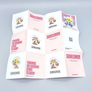 Impresión de Folletos Personalizados con Logotipo a Todo Color, Carpeta de Folletos de Cartón Recubierto Económico, Manual de Usuario, Instrucciones, Impresión de Volantes Plegables - Product Image 4