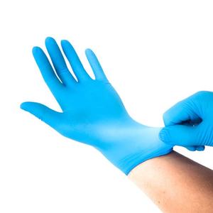 Guantes Desechables de Nitrilo de Alta Elasticidad, Guantes de Seguridad de PVC Sintético Compuesto para Pintura, Impermeables y Resistentes a la Suciedad - Product Image 5