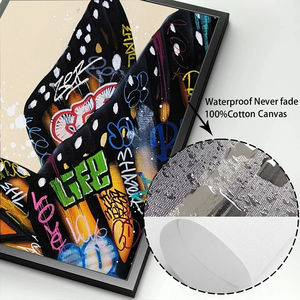 <span class=keywords><strong>ภาพ</strong></span>วาดผ้าใบบทคัดย่อที่สวยงามผีเสื้อ<span class=keywords><strong>แมลง</strong></span>สาบโปสเตอร์พิมพ์<span class=keywords><strong>แมลง</strong></span>ที่มีสีสัน Graffiti <span class=keywords><strong>ภาพ</strong></span>ผนังตกแต่งบ้าน<span class=keywords><strong>ภาพ</strong></span>จิตรกรรมฝาผนัง - Product Image 6