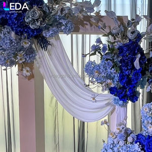 Toile de fond carrée blanche de haute qualité LEDA pour mariage, anniversaire, décoration de fête - Product Image 3