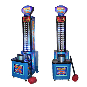 Máquina de prueba de fuerza de boxeo, máquina de medición de gran potencia, modelo de martillo fuerte comercial Boxing Champion Z Supremacy <span class=keywords><strong>BGM</strong></span> - Product Image 1