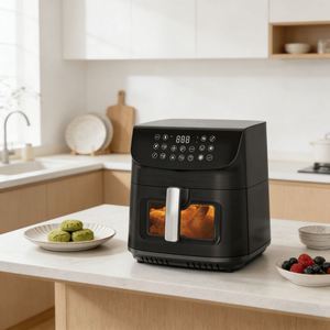 Friteuse à air numérique à grande capacité 9L 10.5L avec écran tactile et fenêtre d'observation, 1800W - Product Image 6