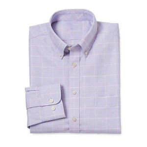 Camisa Casual Simple de Alta Calidad para Hombre, Personalizada con Logotipo Bordado, Spandex, Poliéster, Antiarrugas, para Otoño - Product Image 1