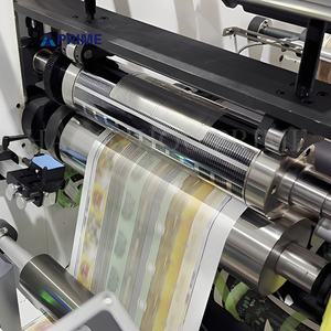 8 màu servo tốc độ cao loại cánh hoa UV Nhãn dán nhãn máy in flexo - Product Image 5