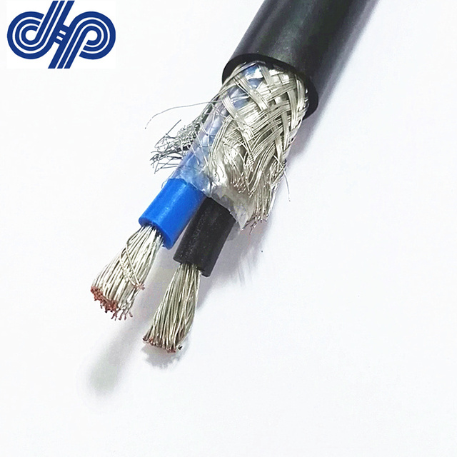 0.6/1 Kv 2*6sqmm Flat Conductor LSZH/LSZH Screened Flexible RRU DC Power Cable Remote Radio Unit Signaling Cable