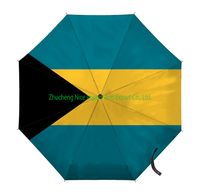 Paraguas plegable con bandera de Brasil, paraguas compacto con apertura y cierre automático, portátil, grande, para lluvia, sol, protección UV, resistente al viento