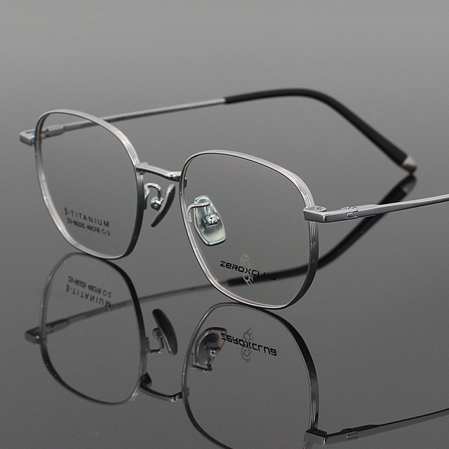 66325 Luxury Eyeglasses Titanium Frames for Eye Glasses Women Men