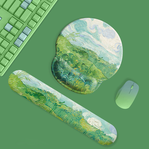 Oil painting wheat field <b>mouse</b> <b>pad</b> wrist rest table mat <b>mouse</b> <b>pad</b> <b>gaming</b> <b>mouse</b> - Product Image 2