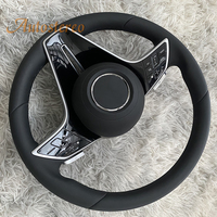 Volant de direction de voiture de style nouveau pour Mercedes Benz E/S/G W213 W212 W221 W222 W205 W177 W463 Version Super Coupé Convient au cuir