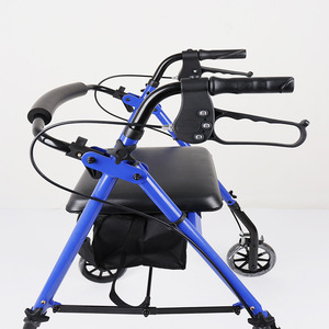 รถช่วยเดินแบบมีที่นั่ง 4 ล้อ สำหรับผู้สูงอายุ - Product Image 3
