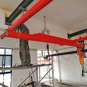 Système de <span class=keywords><strong>pont</strong></span> roulant léger KBK personnalisable 0,05t-3,2t, hauteur de levage maximale modulaire 20m, doté d'un <span class=keywords><strong>pont</strong></span> à engrenages moteur central - Product Image 3