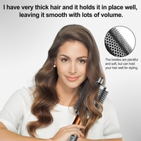 Grand accessoire de brosse ronde et brosse de lissage ferme pour accessoires Dysons Air wrap HS01 HS05