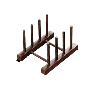 Wooden <b>tea</b> cake rack, solid wood <b>tea</b> tray display <b>stand</b>, dustproof storage box, multi-layer Pu'er <b>tea</b> storage rack - Product Image 5