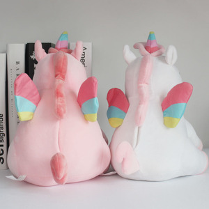 <span class=keywords><strong>Peluche</strong></span> <span class=keywords><strong>Unicorno</strong></span> Personalizzato 25cm con LED Arcobaleno Luminoso - Product Image 5