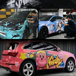 Película de pintura y cambio de color KMScar disponible para personalización basada en imágenes. Pintura Completa para Autos de Carreras y Anime - Product Image 2