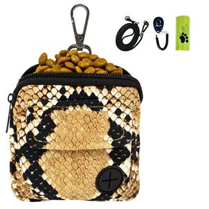 กระเป๋าใส่ขนมสัตว์เลี้ยงแบบกันน้ำ ตัวอย่างฟรี  แบบมีซิป  ลายกระต่าย สีชมพู  ขนาดเล็ก  พร้อมที่ใส่ถุงเก็บอุจจาระ  สำหรับสัตว์เลี้ยงที่ชอบออกกำลังกาย - Product Image 1