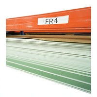 Plaque de résine époxy verte FR4 Shine Universe Premium, matériau isolant haute tension en fibre de verre, épaisseur 0,5-100 mm, résistance à la traction 300