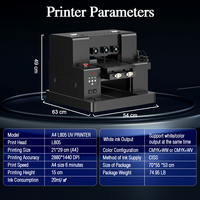 Imprimante UV à plat A4 avec tête d'impression L805 et laminateur, machine d'impression DIY pour petites entreprises, bois, métal, livraison gratuite