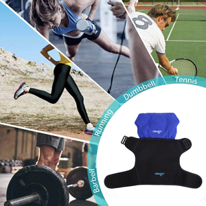 Envoltura de hombro de terapia de rehabilitación de paquete de calor y frío de hielo de gel reutilizable para lesiones y alivio del dolor Paquetes calientes y fríos - Product Image 5