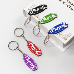 CCH Wholesale Customised Logo 2D Soft Rubber Rubber <b>Keychains</b> Custom PVC KEYCHAIN - Product Image 6