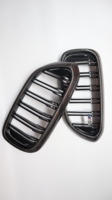 Calandre avant en fibre de carbone sèche pour BMW G30 Série 5 F90 M5 2017-2023, pièces de tuning extérieur automobile