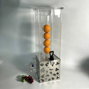 Wholesale Durable Thickened Clear Acrylic Juice <b>Dispenser</b> With Tap Customizable Size For Household <b>Drink</b> Storage - Product Image 2