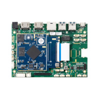 Carte mère industrielle embarquée sans MOQ pour IOT médical, IA, TTL, Android, Linux, Ubuntu, Rockchip RK3568, RK3566, RK3399, RK3588