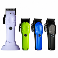 Tondeuse à cheveux sans fil à moteur brushless 8800 tr/min, faible bruit, pour barbier, salon, toilettage masculin, kit rasoir électrique