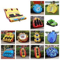 Usine Spot Gonflable Tracteur Poisson Volant Gonflable Trois Deux Banane Bateau Eau Surf Rouleau Glisser Canapé Remorquable Tube