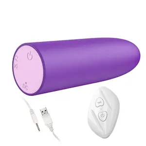 Sextoy Company Manufacturer power bullet vibrador de controle remoto recarregável g spot Bullet Vibrator