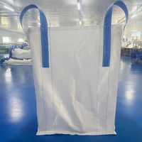 Sacs FIBC anti-déformation certifiés CE, Jumbo Tonneau, pour l'exportation mondiale, en plastique PP antistatique, fond plat, capacité 1000 kg