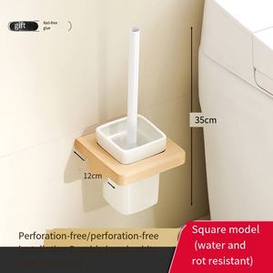 الحمام ألمانيا Zelkova رف تخزين مجموعة ملحقات الأجهزة الحمام طقم ملحقات الحمام الخشبية - Product Image 5