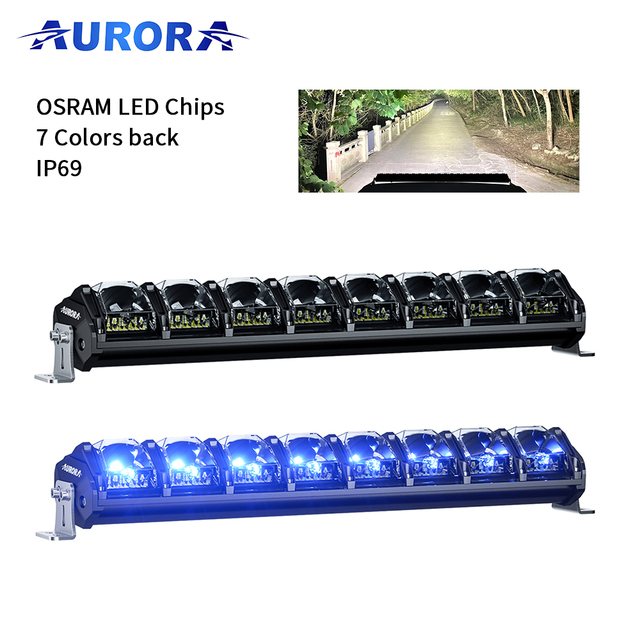 Multifunctional High Beam Low Beam Driving Beam 30 Inch Evolve RGB Light bar