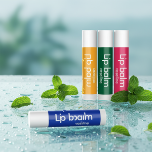 Baume à lèvres premium à la menthe et à la <span class=keywords><strong>vaseline</strong></span> |   Rouge à lèvres changeant de couleur selon la température |   Marque privée OEM - Product Image 4