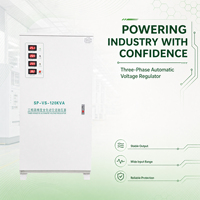 Stabilisateur de tension triphasé haute précision 120 kVA 380 V, régulateur de puissance automatique pour laboratoire de fabrication de semi-conducteurs
