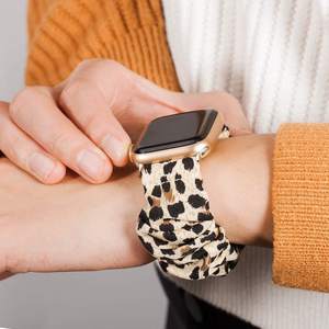 Bracelet de remplacement de poignet en tissu élastique Chouchous colorés Bracelet Bracelet de montre pour <span class=keywords><strong>Apple</strong></span> iWatch Series - Product Image 5
