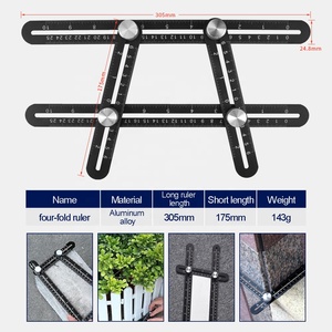Règle de <span class=keywords><strong>Triangle</strong></span> Architectural à 3 faces de 6 pouces, 12 pouces, en aluminium, règle de <span class=keywords><strong>Triangle</strong></span> à échelle métrique - Product Image 4