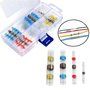 Heat Shrink Tubing <b>Kit</b> 100 Piece Various Sizes For <b>Electrical</b> Wiring Repair - Product Image 1